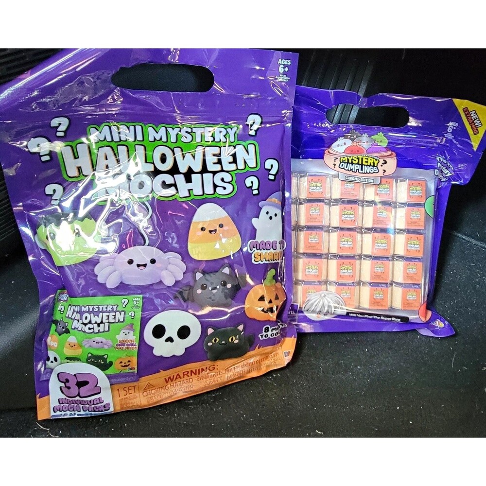 Bundle with RMS Mini Dumpling 25 Pack and RMS Mystery Mochis 32 Pack New
